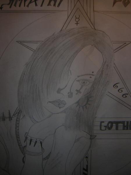 Dessin Goth (c mwa k'il est dessiné)