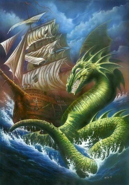 Dragon des mers