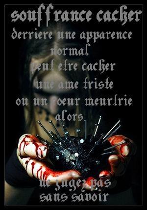 La souffrance